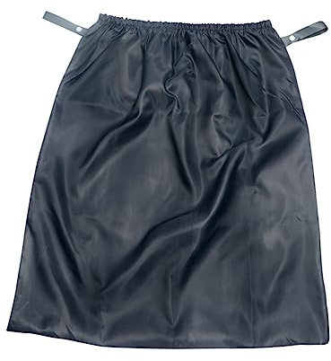 Hoement Multi-use Diaper Storage Bag for Nappy Pouch Nappy Bin Liner Wet Dry Diaper Bag Grey