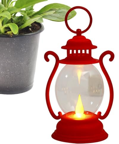 Lampada da scrivania retrò, alimentata a batteria, luce LED da comodino, luci decorative per camera da letto, soggiorno, tavolo, ingresso, centrotavola