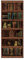 workid Türtapete Selbstklebend Türfolie Selbstklebend Türaufkleber Türposter Türsticker Fototapete 3D Effekt für Schlafzimmer Wohnzimmer Küche Vintage Buchregal Aufkleber 90 * 200cm MT-2