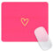 Ksriylm Tappetino per Mouse,Barbie Rosa A Forma Di Cuore Mouse Pad Adatto All’Ufficio,Personalità Tappeto Mouse Durevole E Facile Da Pulire,Superficie Antiscivolo Per Lavabile