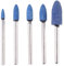 DOITOOL 50 Muelas Abrasivas Para Taladro Eléctrico Azul Cabezal De Duradero y Resistente