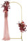 1.8Mx0.8M Hochzeitsbogen Backdrop Stand BallonBogen Hintergrund Rahmen Metall Support Set für Hochzeit, Geburtstag, Party, Graduierung, Jahrestag Feier Studio Hintergrund Dekoration