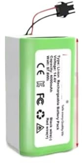 14,4 V 4000 MAh Akku, Kompatibel Mit Eufy RoboVac 15C 15T 25C 30 30C 35C MAX G10 G15 G20 G30 Hybrid Edge, Zubehör For Roboterstaubsauger(5200mAh)