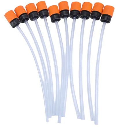 10 x Schnellentriegelungs-Flaschenadapter für Wasser, ergonomischer Waschflaschenanschluss, Wasseranschluss