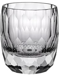 AKDJGFP Gläser Starlight Crystal Glass Cup Glassware Wineglass Sparkling Diamond Cut Rock Tumbler(Clear Starlight Cup)