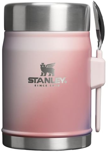 Stanley The Legendary Classic Food Jar + Spork 14oz/0.41 L Dawn Spiral
