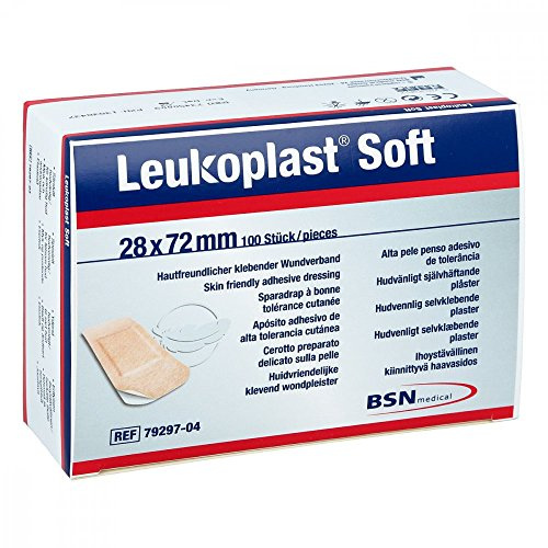 LEUKOPLAST soft Pflasterstrips 28x72 mm 100 St