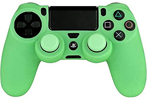 PS4 Silicone Skin + Grips Glow in the Dark