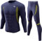 UNIQUEBELLA Thermo Unterwäsche Set, Funktionswäsche Herren Skiunterwäsche Winter Suit Ski Thermo-Unterwäsche Thermowäsche Unterhemd + Unterhose