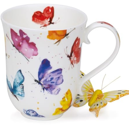 Dunoon Tasse aus feinem Porzellan BraemarForm Flug der Phantasie