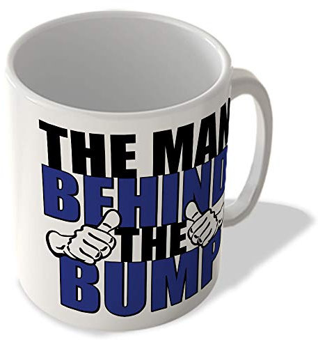 McMug - The Man Behind The Bump - Mug, Ceramic, 11fl.oz.
