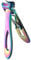 Beauté Secrets Luxury 15mm Wide Jaw Opening Nail Clippers for Thick Nails Fingernails and Toenails Clippers for Ingrown Toenails Oversized (Nail Clipper) (Rainbow)