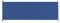 vidaXL Toldo Lateral Retráctil para Patio Separador Terraza Balcón Pantalla Solar Viento Enrollable Función Retroceso Automático Azul 220x600 cm