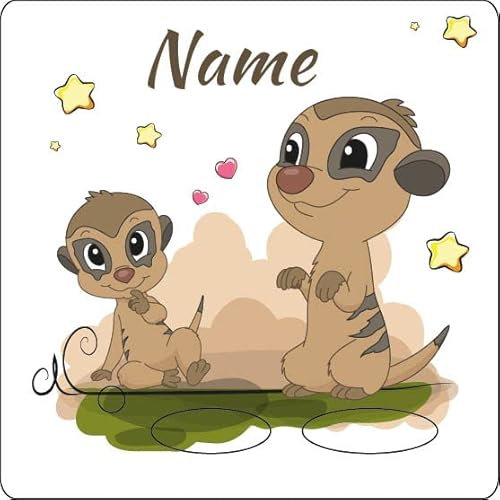 Bambinella Toniebox Schutzfolie - personalisierbar | Erdmännchen