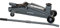 PRECISION STEEL Cric hydraulique Rouleur 2,25T, spécial SUV, 4x4, Break, Hauteur de Levage de 190 à 535 mm, Gris