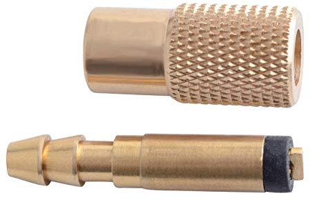 Messing Reifenventil, 6 mm Reifenfüller Ventilverbinder Rad Luft Chuck Pumpe Clip Klemme Adapter für Auto LKW Auto