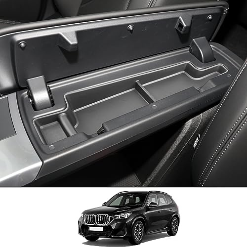 CDEFG Kompatibel mit BMW X1 iX1 U11 2022-2025 Mittelkonsole Organizer Aufbewahrungsbox X1 iX1 U11 Handschuhfach Unten die Mittelarmlehne X1 iX1 2025 Zubehör (Armlehne)