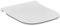 Ideal Standard – i.life S Sedile per wc, Design sottile a sandwich, Angolare, Con abbassamento automatico e funzione di rilascio rapido per una facile pulizia, Duroplast robusto, Bianco