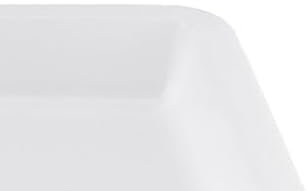 HONYUET 20 PCS Large White Activity Craft Tray, 39.5 x 28.5 x 4cm Plastic Art Tray Organizer for Craft DIY