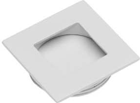 Square Recessed Sliding Door Kitchen Bedroom Door Handle B226 of GTV (White)