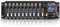 Vituord Stereo Line Rack Mixer, 8-Input Microphone Preamplifiers, Rackmount Audio Mixer, 3 Band EQ Per Channel, Support USB/MP3 Playback, XLR Inputs, For Recording Studios