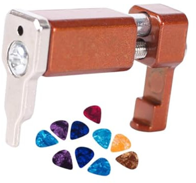 Gitarrenbrücke Intonation Tool Tremolo Einsteller mit Plektren Professionelles Zubehör