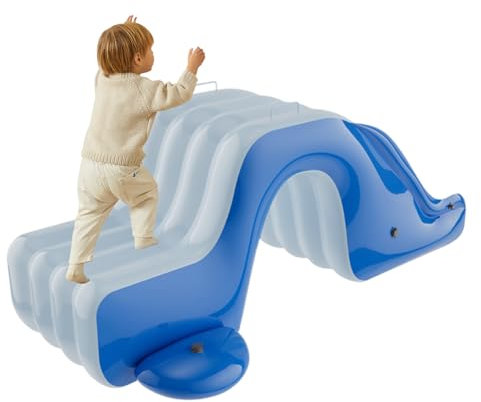 Inflatable Water Slide, Backyard Blow-Up, Entertaining Splash Game, Durable Pvc Material, Easy Setup & Safe Design, Ideal for Garden, Patio, Park, 68.95x41.37x29.55 Inches
