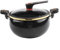 Efficient Mini Pressure Cooker and Soup Pot Combination for Stewing, Steaming, and More Cooking Techniques (8L Black)