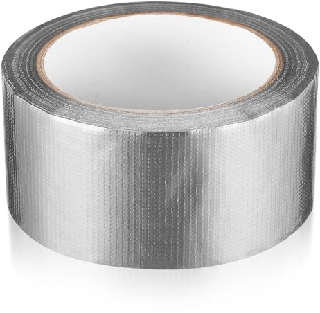 STAHAD Heavy Duty Waterproof Duct Tape 50mm X 20m Fabric Mounting Tape for Outdoor Plumbing Awning Repair for Industrial Use