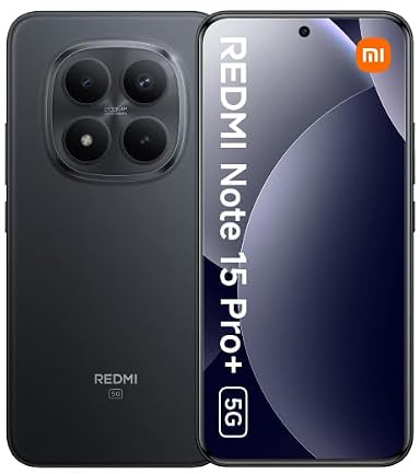 XIAOMI REDMI NOTE 15 PRO+ 5G (6.83'' - 8/256GB) BLACK