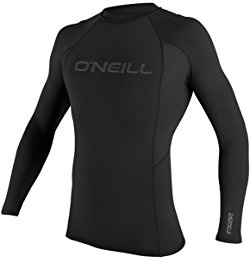 O';Neill Thermo-X Langarm - Mannschaft Top Schwarz - Easy Stretch Schnell Dry - Wasserabweisung, Geruchsbeständigkeit