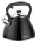 Klausberg Schwarz Edelstahl Flötenkessel Teekessel Wasserkessel 3,0 Liter KB-7208