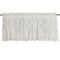 Skandinavisch Französisch Design Scheibengardine Kurzgardine Bistrogardine Gardine Vorhang 'Rosanna' 55 x 250 cm (HxB) Ecru Landhaus Shabby French Vintage Nostalgie
