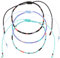 Made by Nami Perlen Armband 3er Set Damen & Mädchen - 3X Surfer Armband - 100% Wasserfest & Verstellbar - Bunte Freundschaftsarmbänder - Geschenk Beste Freundin - Festival Accessoires (Classics 2)