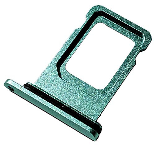 Single Nano SIM Kartenhalter für Apple iPhone 11 (A2221), Original Ersatzteil, Grün