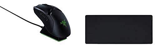 Razer Viper Ultimate - Wireless Esports Gaming Mouse with Charging Station + Gigantus V2 XXL Soft Gaming Mouse Pad for Fast Playing Styles, Textured Micro-Fabric, Non-Slip Rubber