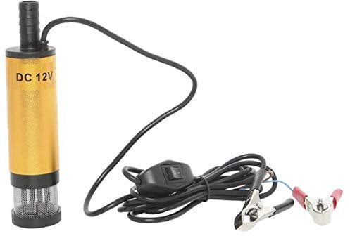 Portable Mini Stainless Steel Body Submersible Water Pump Suitable for Pumping Dirty Water Great for Swimming Pools Flooded Cellars Large Ponds and More 12V 38mm Tools Supplies