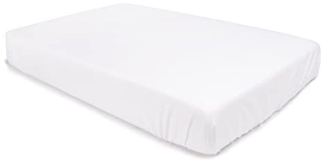 PEKITAS Spannbettlaken, 500 Fäden, 100% Baumwolle, 75 x 50 cm / 80 x 50 cm, verstellbar, für Kinderbett/Babybett, für Jungen und Mädchen, mit Gummizug passend für Next2me Next Standard