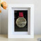 Medaillenständer,Kastenrahmen,3D-Mehrzweck-Medaillen-Ausstellungsbox,perfektes Medaillendisplay für Lätzchen,Läufer, Marathon,Gymnastik,Ringen,Karate,Hockey und alle Sportmedaillen, 12.7 x 17.8 cm.