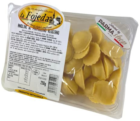 Anolini al Parmigiano Reggiano - pasta fresca con ripieno - 250 gr