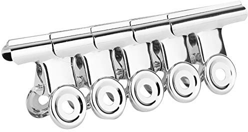 5pcs Clip per Punte per Unghie con Curva a C, Morsetti per Unghie per Costruzione Rapida in Acciaio Inossidabile, Clip per Estensione per Unghie Accessori per Nail Art Multifunzionali