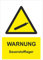 Indigos UG - Schild Sauerstoff Lager Aufbewahrung - 200x150 mm - Hotel, Firma, Schutz, Kita, Arzt, Praxis - Sicherheit - Warnung - Aluverbundplatte 3mm, Wohnung - Hinweisschild - Warnschild