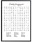 1M® Poster - Badezimmer Deko Bilder - stilvoller Kunstdruck - schwarz weiß Wandbilder - WC Deko - DIN A3 Handy vergessen