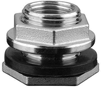 OURECO 1/2 3/4 1 1-1/4 1-1/2 2 Bsp Filettatura Femminile, Sus304 Tubo Singolo Allentato Chiave Girevole Dado Raccordo Serbatoio Acqua Jointer Connettore, 1Pcs/3/4