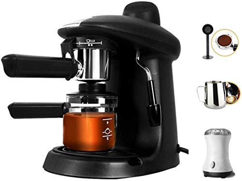 HWSY Espresso Machine, 5 Bar Pressure Pump,730W Coffee Maker 250Ml, Espressimo Barista Style Coffee Machine, Black Interesting