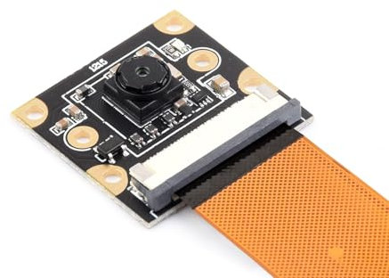 Waveshare IMX219 Camera Module, Compatible with Raspberry Pi 5, 8MP, MIPI-CSI Interface, 79.3°FOV, Comes with Pi5 CSI Flexible Cable 200mm, 3280×2464 Resolution
