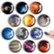 Kühlschrankmagnete, 12 Stück Kühlschrank Magnet, Magnete für Magnettafel für Kühlschrank, Whiteboard, Pinnwand, Küche, Kinder und Erwachsene Geschenk (Planet)