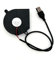 JZK USB Turbo ventilador de refrigeración 5V 60x60x15mm 6015 ventilador centrífugo para ventilación de escape