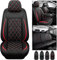 Auto Sitzbezüge 5 Sitze für Toyota RAV4 2013-2018, Leder Wasserdicht Universal Verschleißfest Innenraum Schonbezüge Sitzschoner Vorne Und Hinten (Color : B)