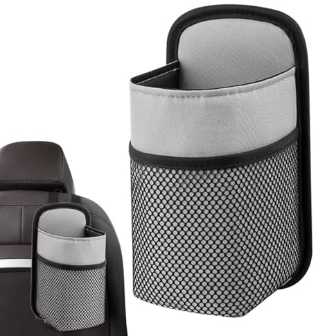 Car Water Cup Storage Bag - Auto Hangings Juice Bottle Organizer | Adjustable Car Seat Side Oxford Cloth Bottle Organizer for Cars, Auto, Trucks